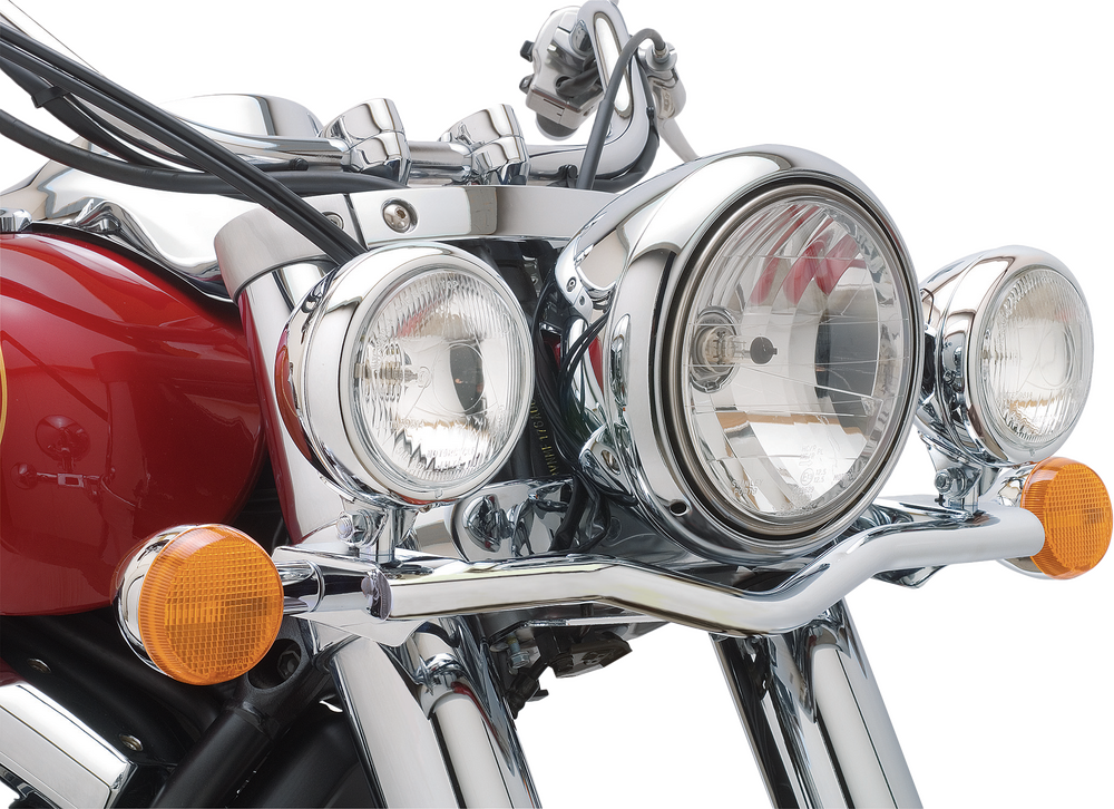 LIGHT BAR CHROME YAM V STAR 1300/TOURER 07-18