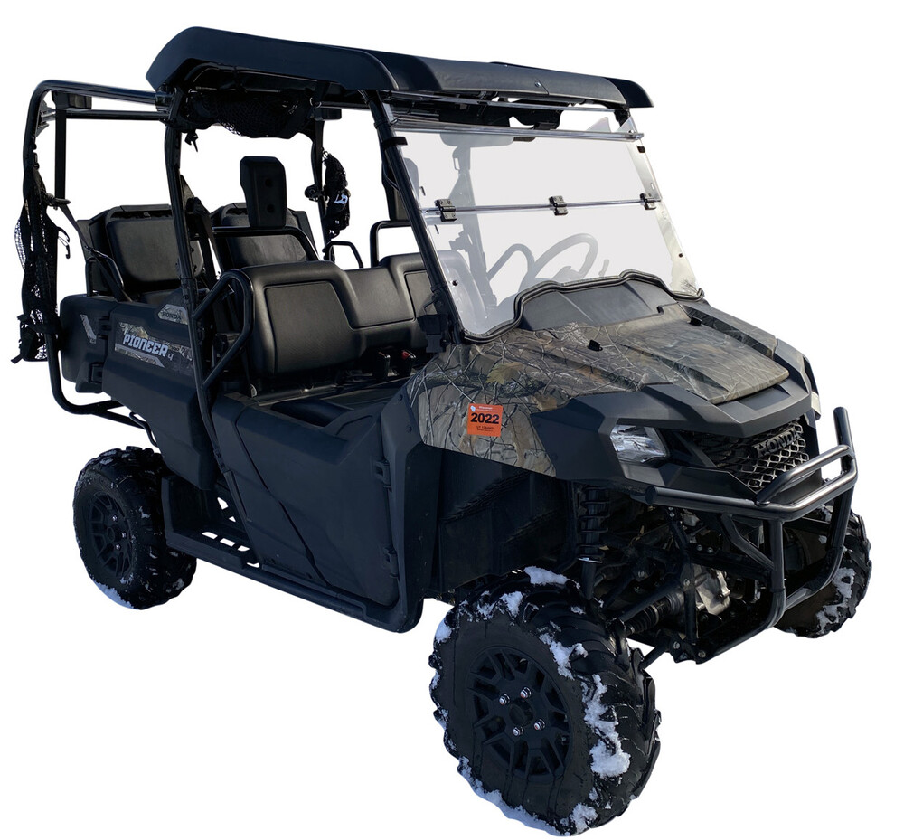 OPEN TRAIL FOLDING WINDSHIELD