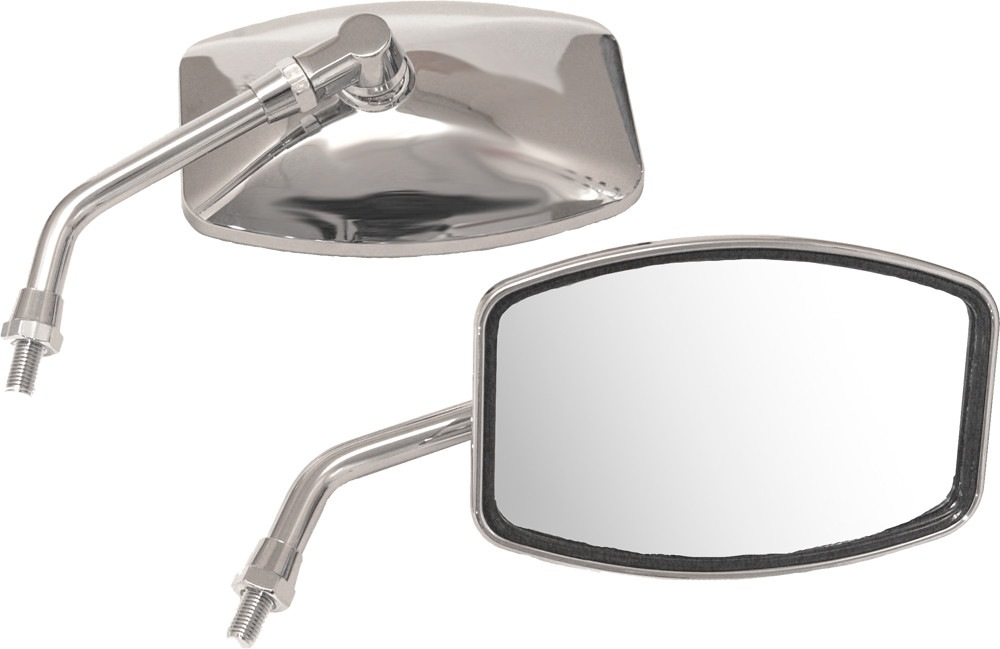 EMGO BIG ONE CRUISER MIRROR CHROME 2/PK
