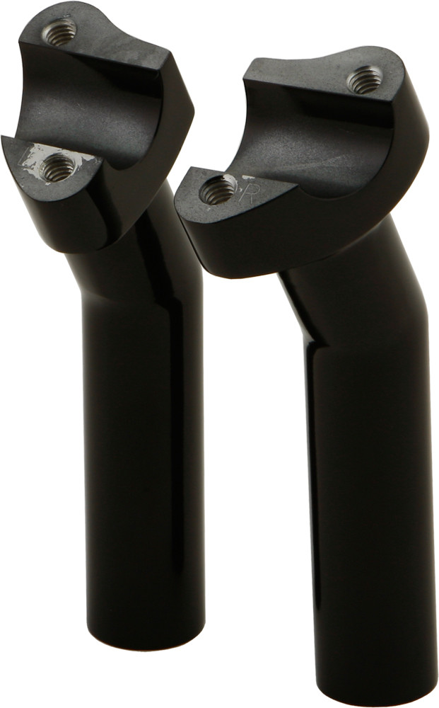 HARDDRIVE H-BAR RISERS 5.5" PULLBACK BLACK