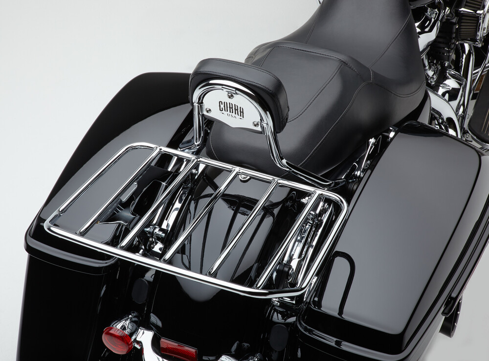 COBRA DETACH BACKREST SHORT CHROME FLH/FLT 09-22