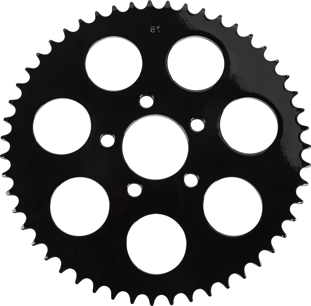 HARDDRIVE GLOSS BLACK REAR SPROCKET 51T BIG TWIN 00-13
