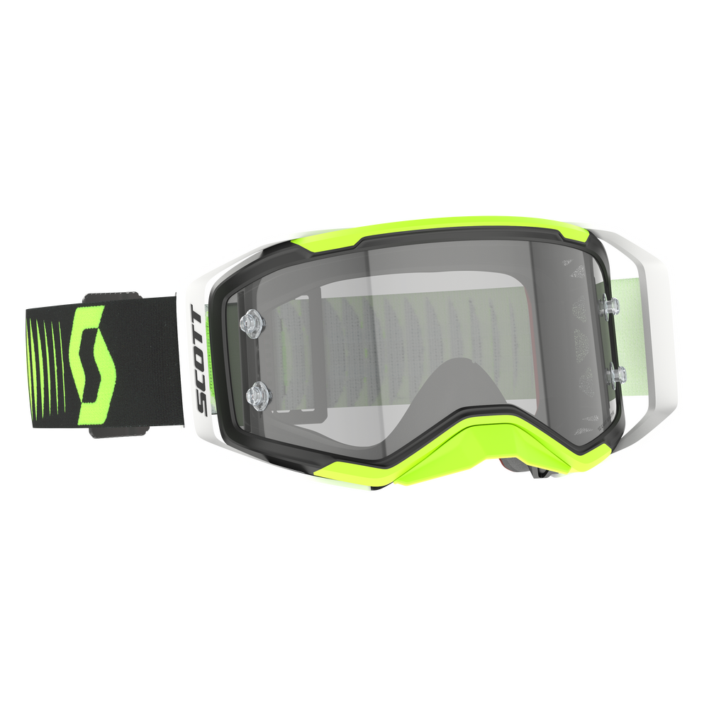 Scott Prospect 2.0 LS Goggles — Doppler Black/Neon Yellow