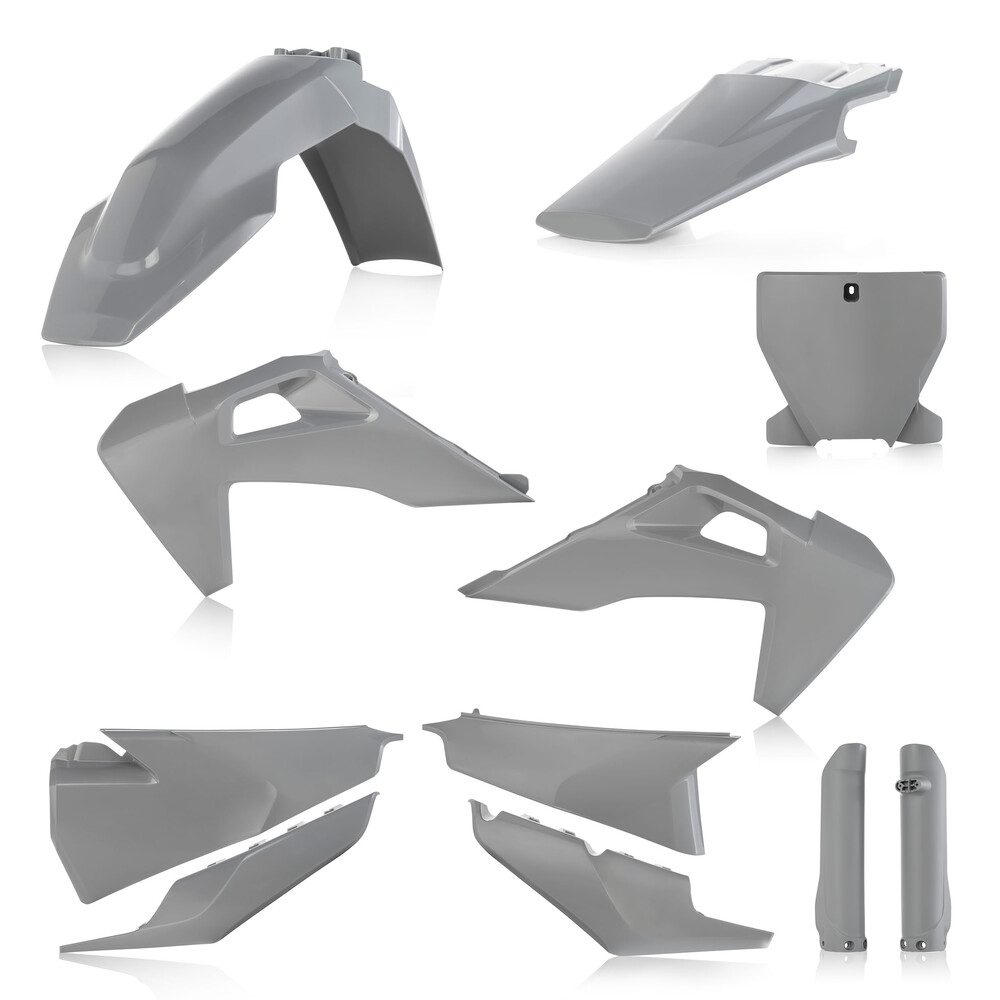 ACERBIS FULL PLASTIC KIT GREY