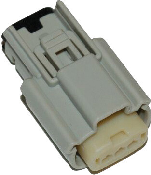 Namz Custom Cycle 3-Pin Female Connector Grey Hd72514-07gy Fl Models 07-Up