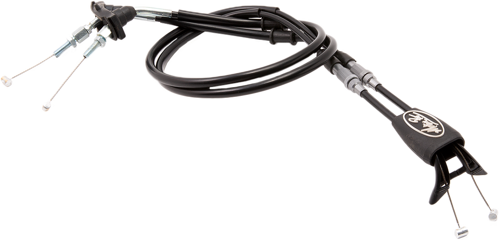Motion Pro Rev  2/3  Black  Vinyl  Thrott Yam Push-Pull  Cable  Set