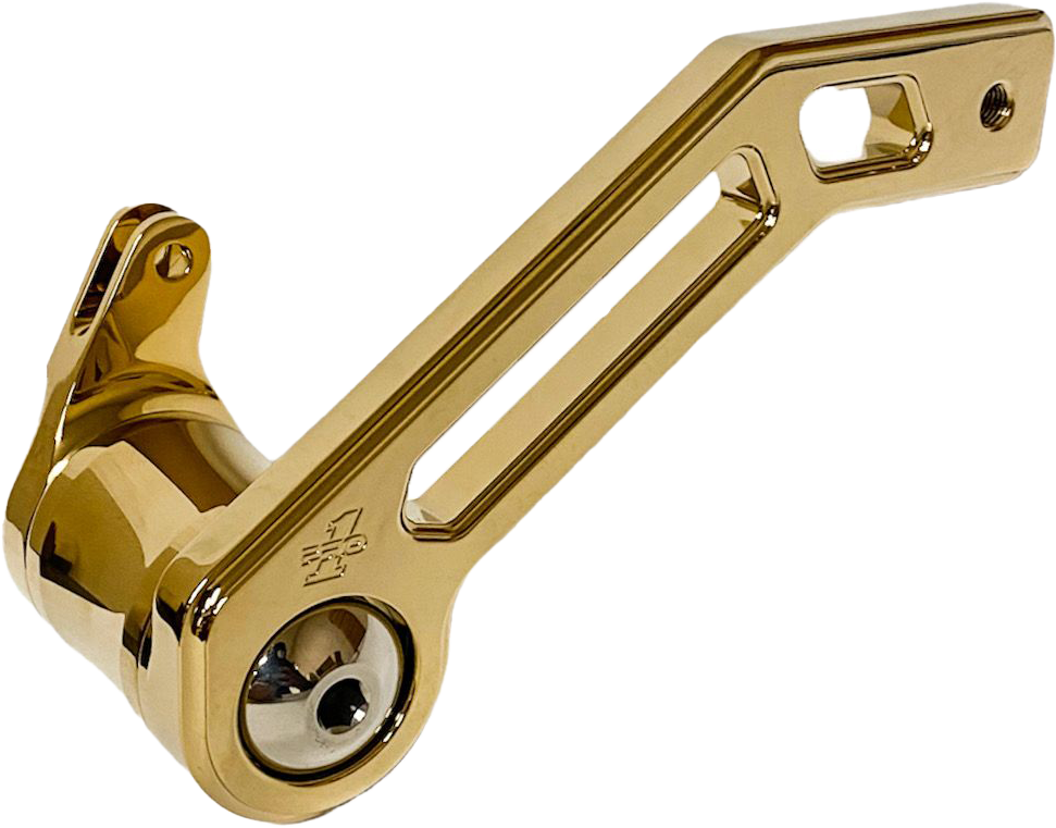 Pro One T-Rex Shorty Brake Arm Gold `08-13 Touring