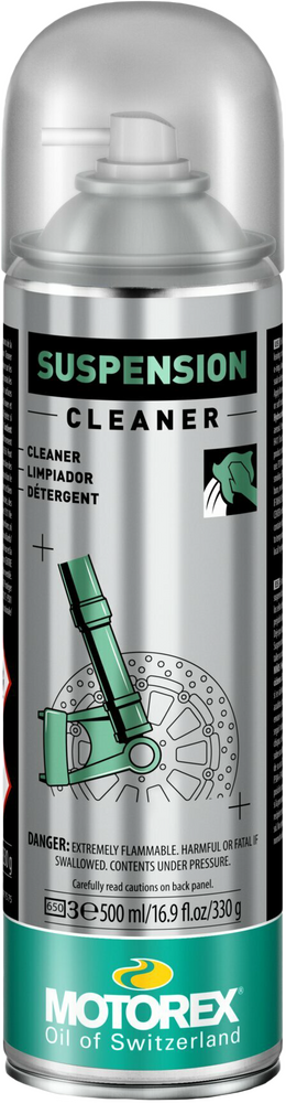 MOTOREX SUSPENSION CLEANER 500ML 12/CASE