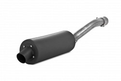 Mbrp Single Slip-On System W/ 4.25" Sport Muffler Blk