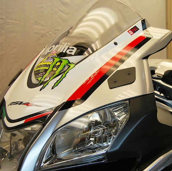 New Rage Cycles Mirror Block Off Plates Aprilia RSV4