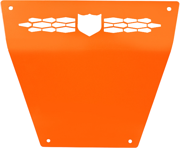 Pro Armor Front Race Skid Plate Orange Pol