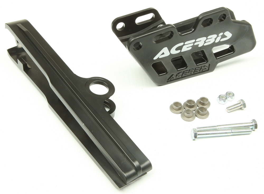 ACERBIS CHAIN GUIDE/SLIDER KIT BLACK