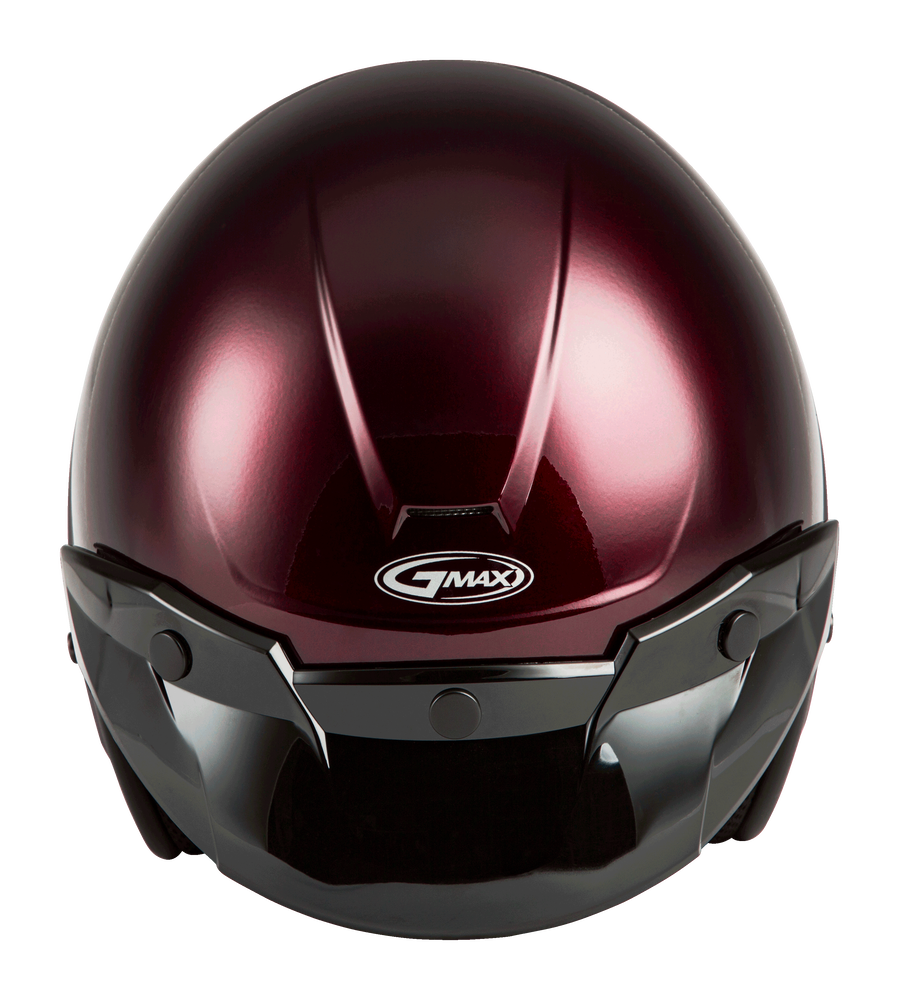 GMAX OF-2 OPEN-FACE HELMET WINE RED XS