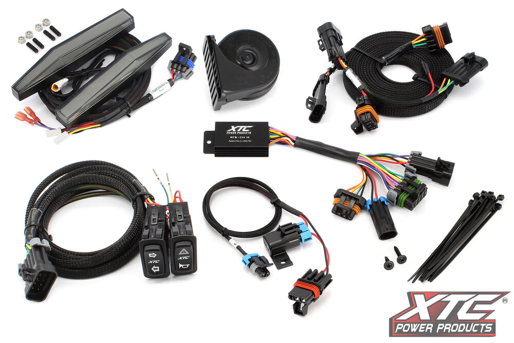 AUTO TURN SIGNAL KIT W/ HORN AND FRONT DRL LIGHTS CAN