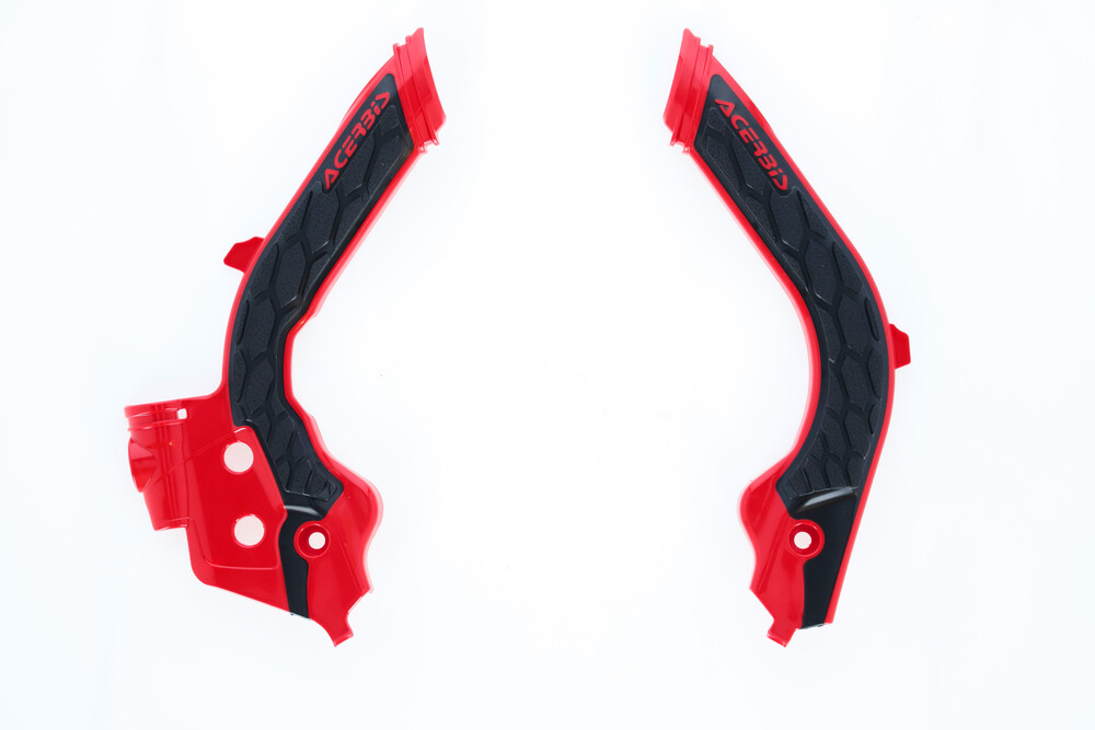 ACERBIS X-GRIP FRAME GUARD GAS/HUS RED/BLACK