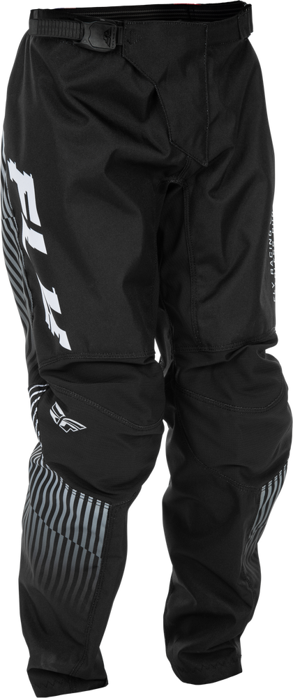 Fly Racing 2026 F-16 Youth Pants — Black/White