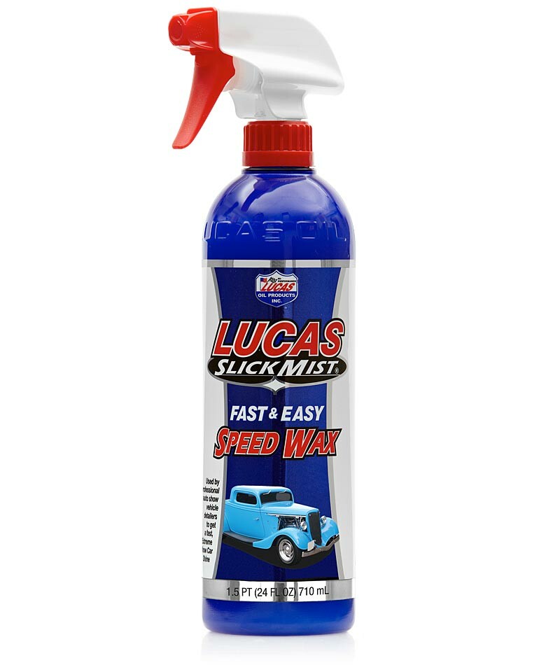 LUCAS SLICK MIST SPEED WAX 24OZ