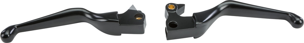 HARDDRIVE SMOOTH LEVER SET BLACK XL 04-06