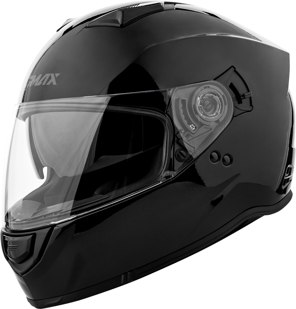 Gmax FF-18 Solid Helmets (2026) — Black