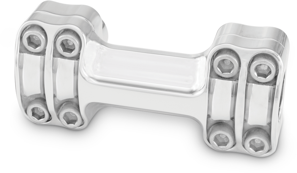Burly Brand Reaper 1-1/2" Risers 1" Bar One Piece — Chrome