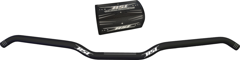 RSI HUSTLER 7/8" HANDLEBAR 1" RISE BLACK