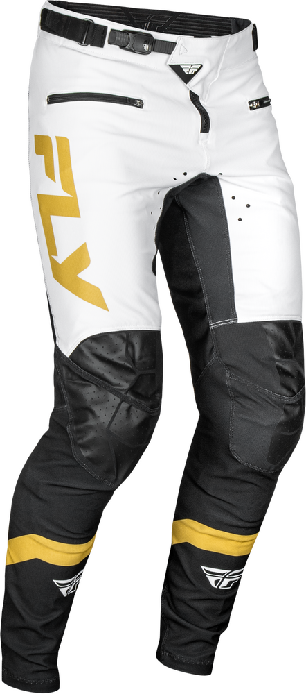 Fly Racing Rayce Bicycle Pant — White/Black/Gold