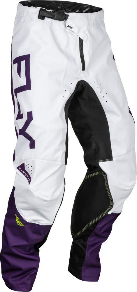 Fly Racing Kinetic Reload Pants — Deep Purple/White/Hi-Vis