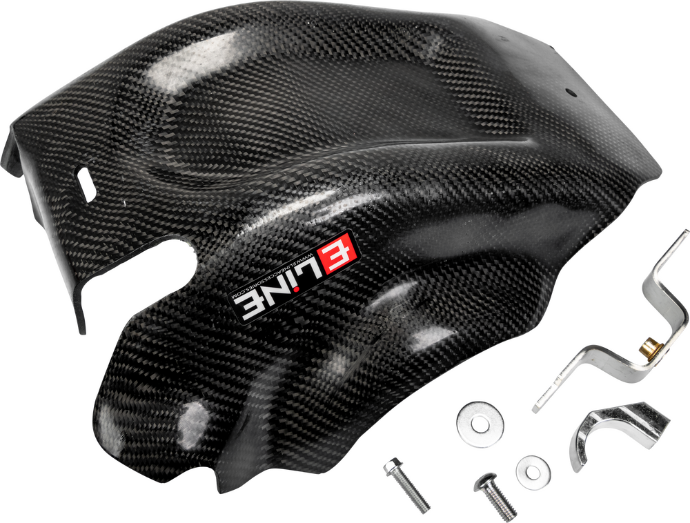 E-LINE ACCESSORIES CARBON FIBER SKID PLATES GAS/HUS/KTM