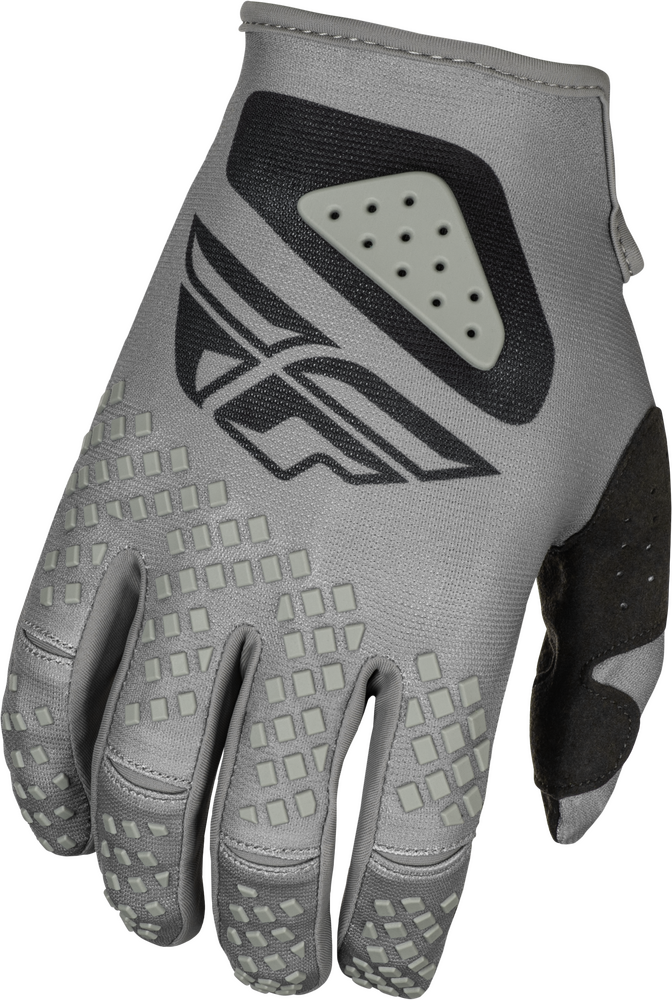 Fly Racing Kinetic Sym Gloves — Grey/Black