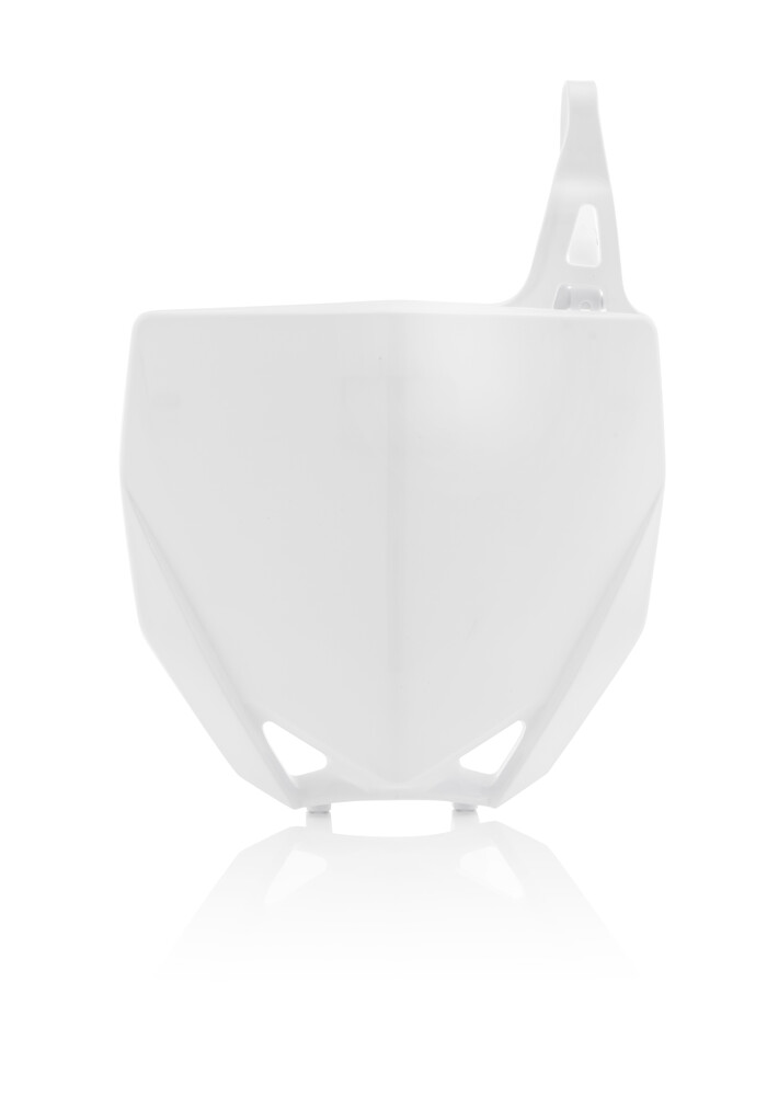 FRONT NUMBER PLATE WHITE