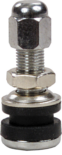 FIRE POWER VALVE STEMS CHROME 4/PK