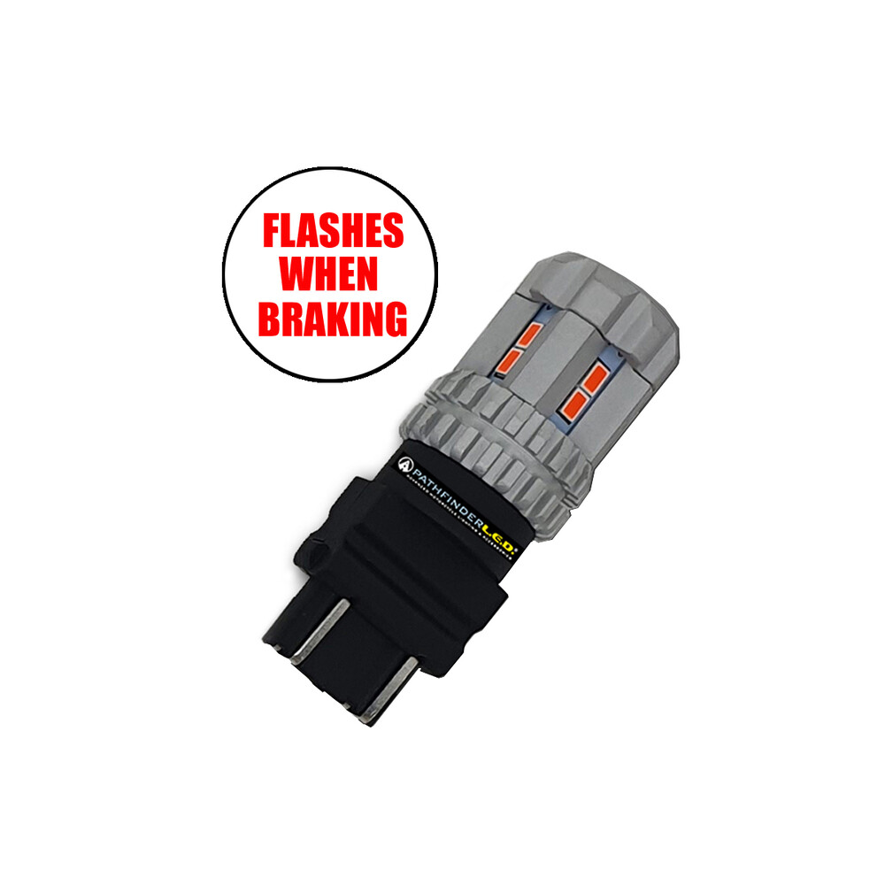 Pathfinder 3157 Ultra Flash Led Bulb Ea Flashes 4x When Braking