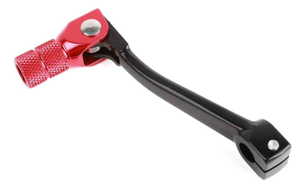 Zeta Forged Shift Lever Red Hon