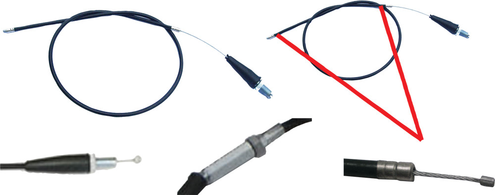 MOGO PARTS THROTTLE CABLE T4 35.5"