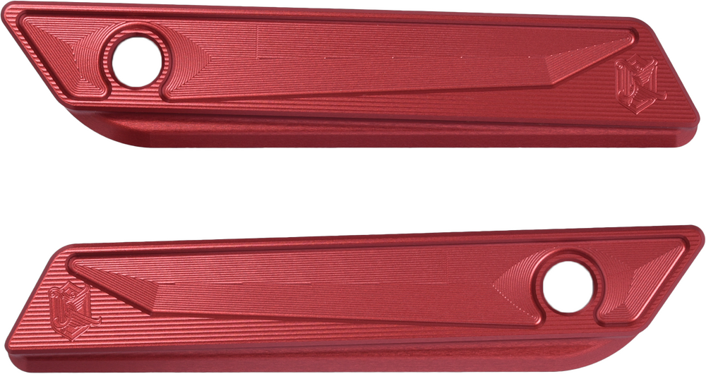 NL SADDLE BAG HINGE COVER RED CVO `23 HX ROADGLIDE 24