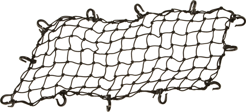 POWERTYE CARGO NET ADJUSTABLE BLACK 15"X30"