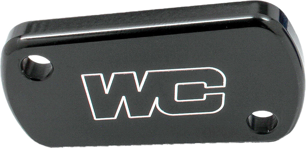 WORKS REAR BRAKE COVER (BLACK)