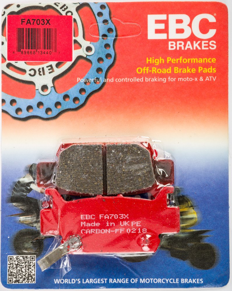 EBC BRAKE PADS FA703X CARBON X SERIES