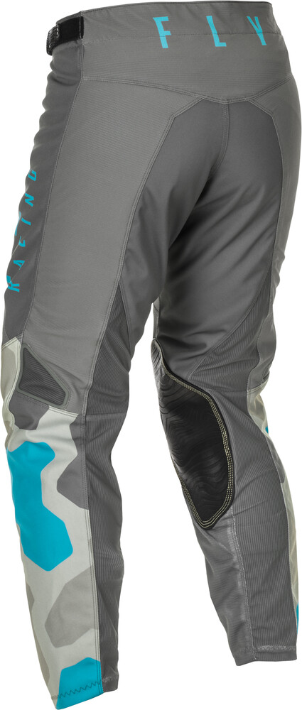 Fly Racing Kinetic K221 MX Pants-Grey/Blue 20-Pro Performance & Comfort!