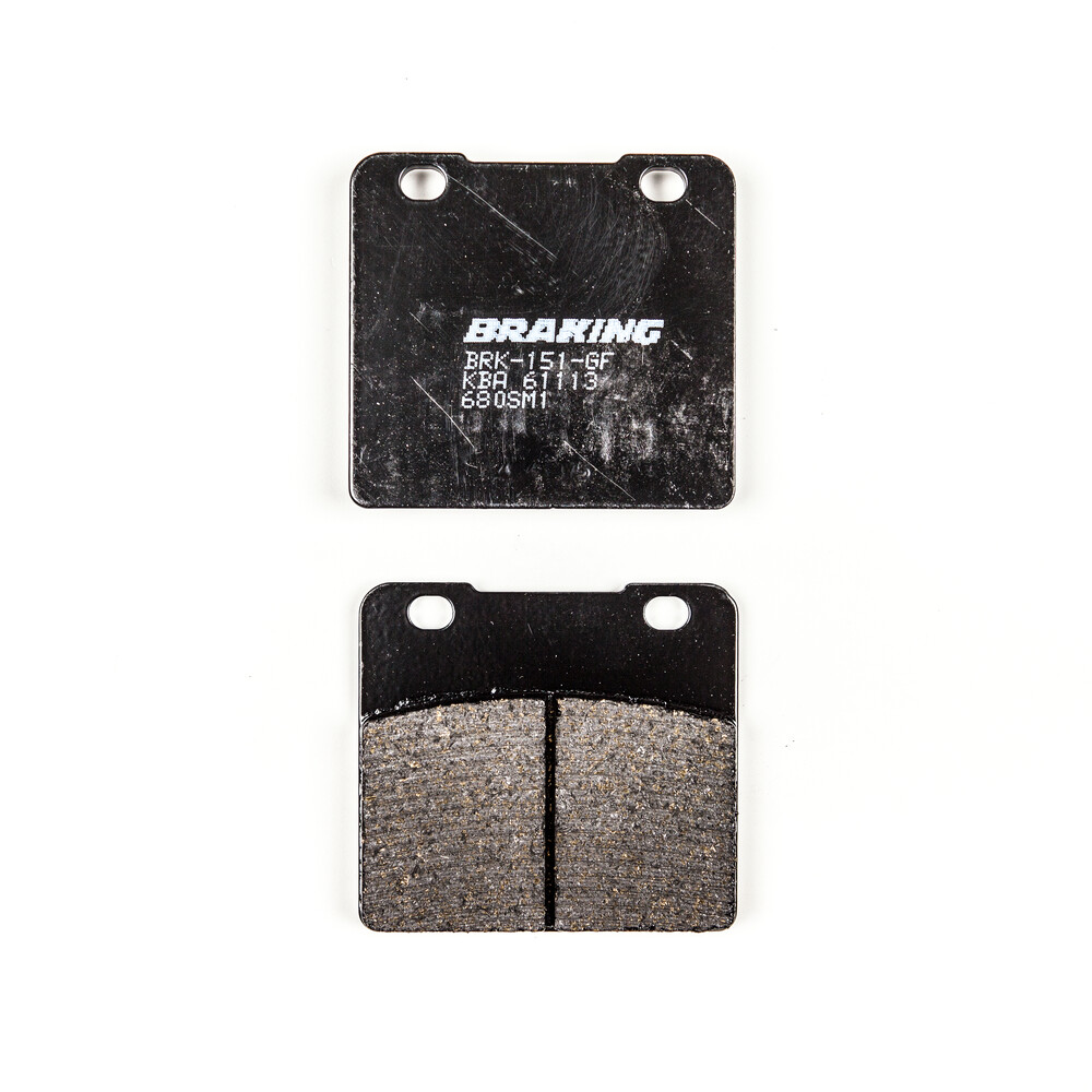 BRAKING BRAKE PAD SET SEMI-METALLIC