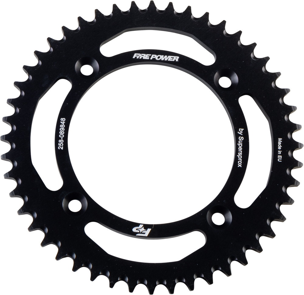 REAR SPROCKET ALUMINUM 48T BLK