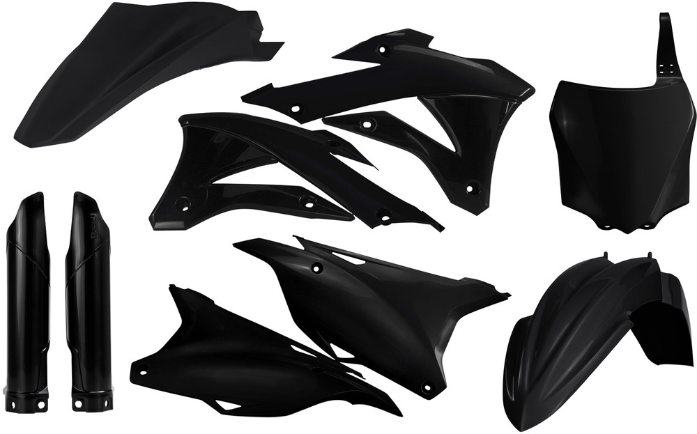 ACERBIS FULL PLASTIC KIT BLACK