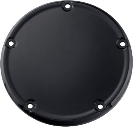 HARDDRIVE SMOOTH DERBY COVER MATTE BLK M8 SOFTAIL