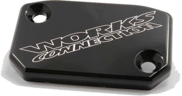 Works Front Brake Cover (Black)