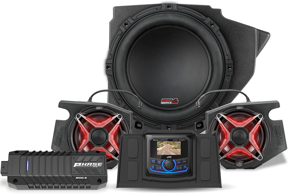 3 SPEAKER KIT PHASE EQ W/ JVC CONTROLLER