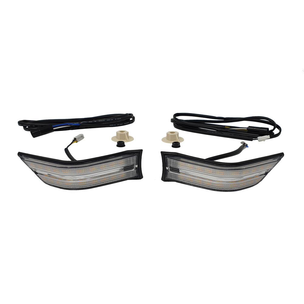 Pathfinder Cowl Light Kit Black Drl+Sequential Led Hon