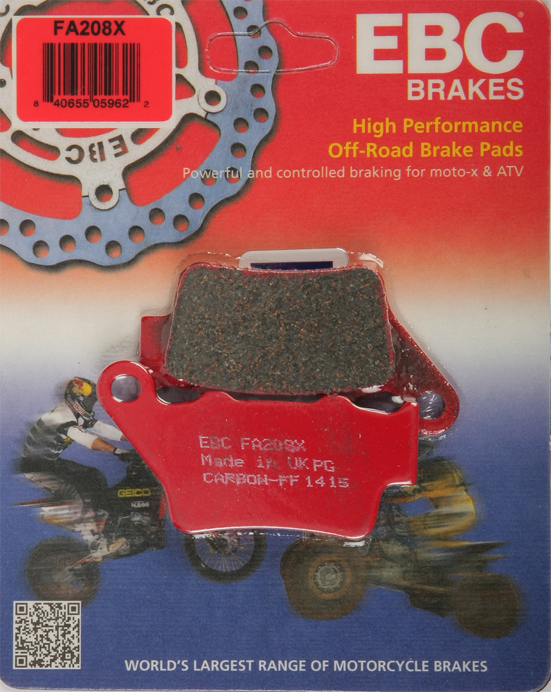 EBC FA208X Carbon X Rear Brake Pads