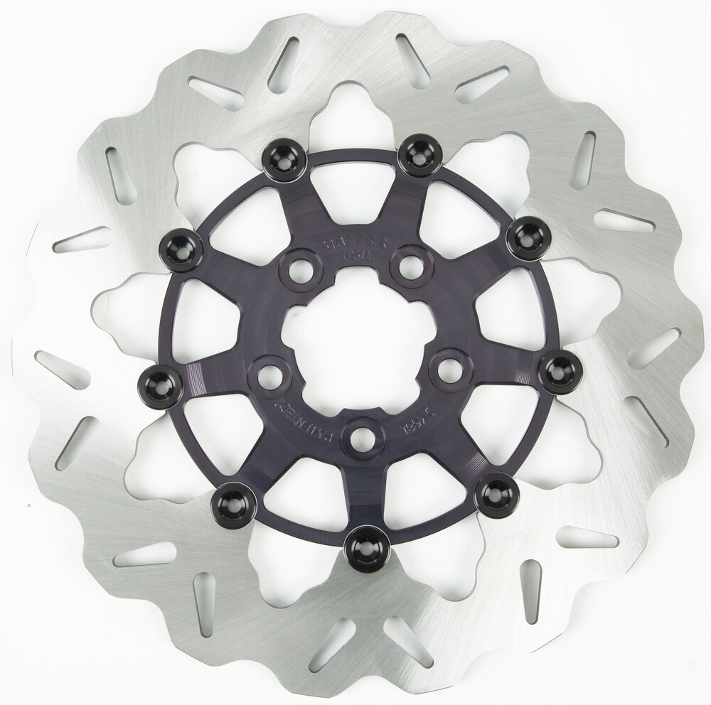 GBrakes ROTOR 11.8" FLOATING WAVE RR BLACK