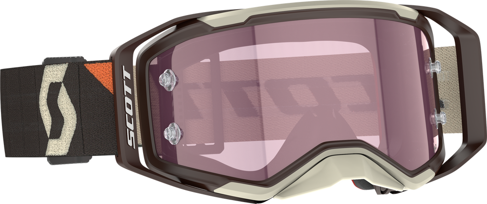 Scott Prospect 2.0 AMP Goggle — Deep Brown/Beige