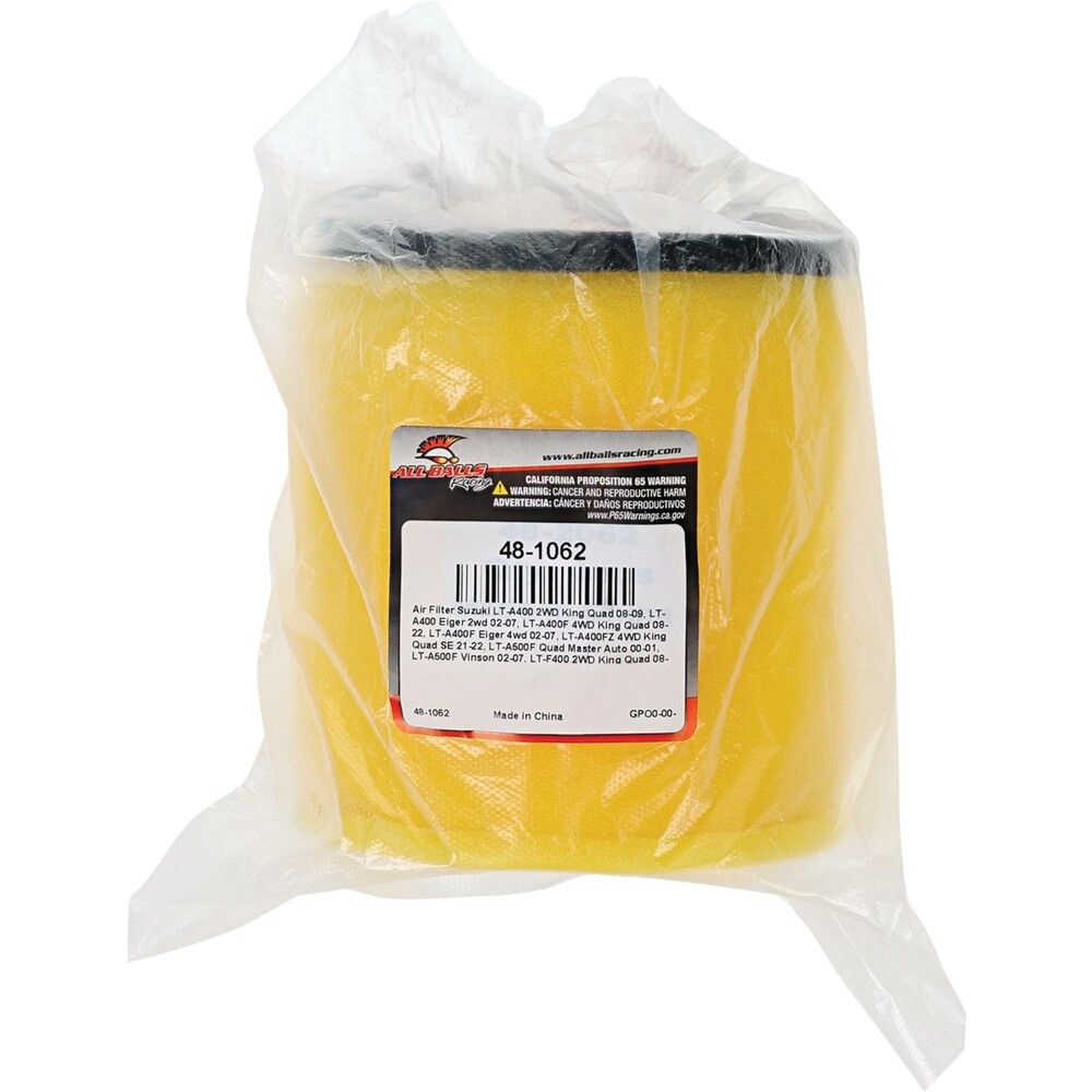 ALL BALLS AIR FILTER KIT SUZ